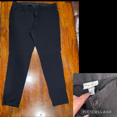 AVA VIV BLACK PANTS  Women's 16