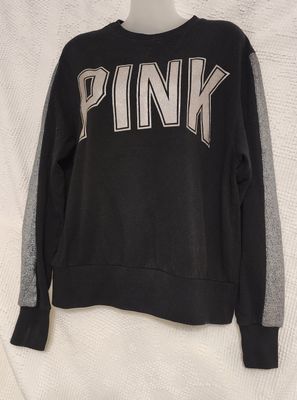 VICTORIA SECRET pink Black sweatshirt Women's - XS