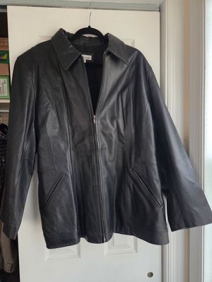 Dressbarn Leather Jacket  Women's 2X