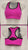 FUCHSIA SPORT BRA LIKE NEW  Women's - M
