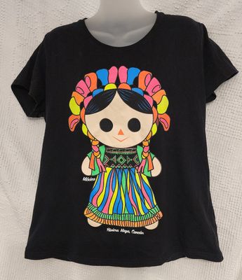 MEXICO GLOW IN THE DARK SHIRT Like NEW Women's - XL