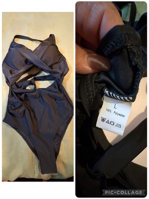 Black swimsuit new w/o tags  Women's Large 12-14