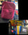 NEW BACKPACK WITH NEW SCHOOL SUPPLIES