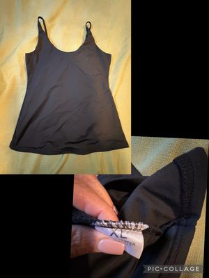 Blk spaghetti strap tank  Women's - XL