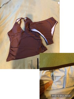 Brown Tankini  Women's XL 16