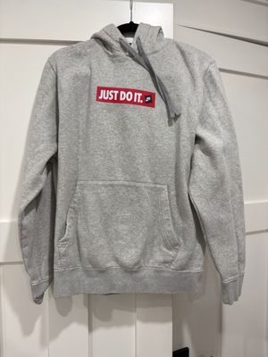 Nike Just do it - grey hoodie. Men’s size medium Men's - M