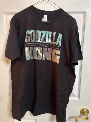 Godzilla vs Kong Black T-shirt Godzilla vs Kong Men's - L