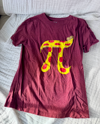 Cat & Jack Size M 8/10 Pie 3.14 Shirt 7-8