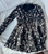 FBZ Size Small Long Sleeve Dress Sheer Sleeves 6T/6