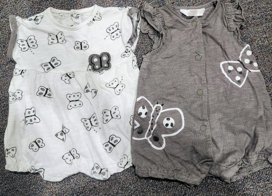 Mayoral Twins summer rompers 0-3 Months