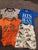 Various 4 x short sleeve onesies 0-3 Months