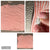 Size 11 12 Crop top short sleeve salmon and white striped 10-12