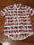 Children's place USA patriotic, collared shirt  10-12