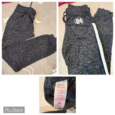 Justice Super soft gray sweatpants 10-12