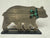 Carved Wooden Bear with scarf. 11in X 6.5 in Carved Wooden Bear with scarf. 11in X 6.5 in