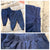 Carters 2 pairs of blue pants 12 Months