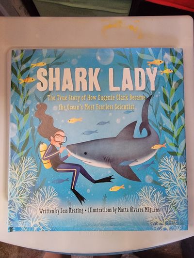 Shark Lady has some creased pages in the back