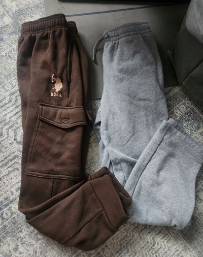 US polo brown sweatpants and Grey tec gear  Men's - S