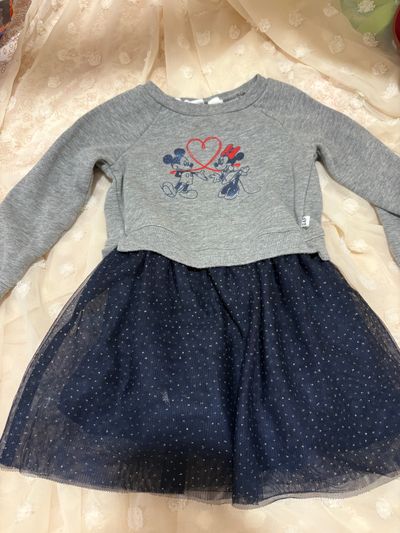 Gap Minnie Mickey tulle sweater dress 2T