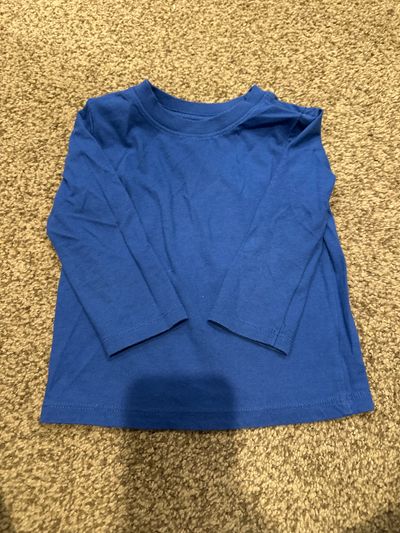 Cat and Jack blue long sleeve top  18 Months