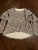 Pink sparkle Pink and gray cheetah print long sleeve shirt. Size 5/6 5T/5