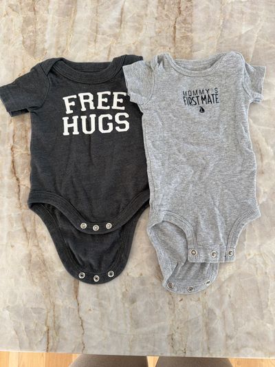 Set of 2 onesies  Newborn