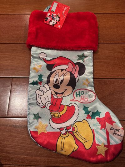 Brand new Minnie mouse stocking