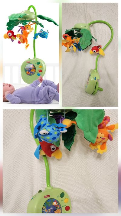 FISHER PRICE CRIB MOBIL