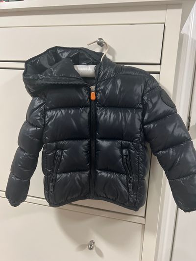 Save the duck Black winter coat , very very comfortable 2T