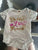 generic white short sleeve daddys princess onesie 12 Months