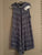 Inc Gray Striped Sweater Sleeveless Cardigan Women's - M