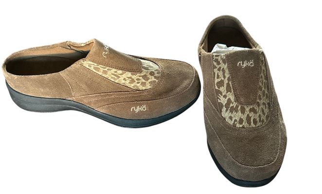 Ryko Brown mules - like new 8-1/2 (Adult)
