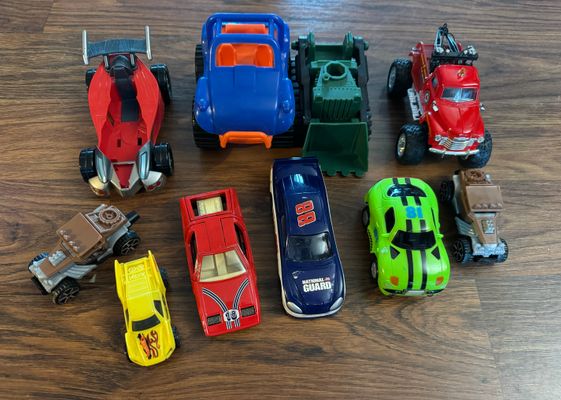 10 cars