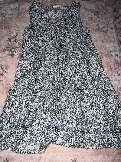 Lucky Brand Blue and white v neck dress Women's - XS