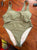 Olive Tankini  Women's Large (14-16)