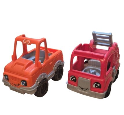 Fisher Price Little People Fire Truck and Pickup T