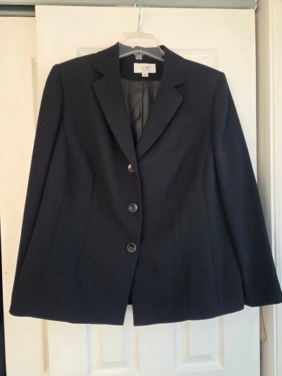 Le Suit Seperates Suit Jacket Size 14W Women's - L