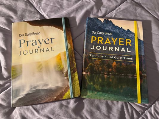 Our Daily Bread Prayer Journals - 2pcs