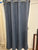 Blue blackout 2 panels 2 panels blackout curtains some sun fading on edge of 1 panel