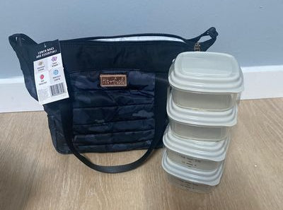 Fit and fresh NWT lunch box with Tupperware
