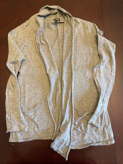 Express grey light cardigan with pockets  Women's - S