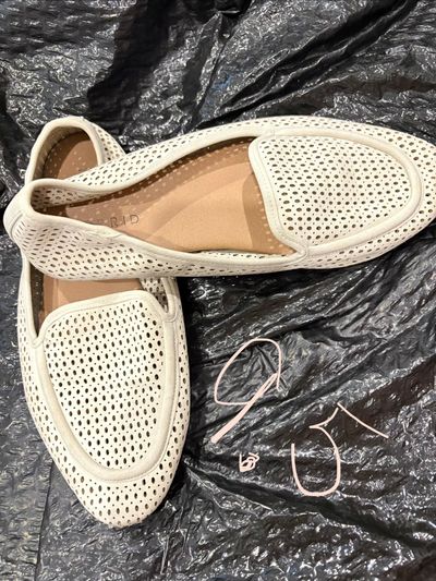 Torrid Perforated off white flats 9-1/2 (Adult)