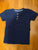 Free planet Navy Henley tee 5T/5