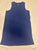 Old Navy Blue sleeveless pockets 34 in long Women's - L