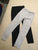 Cat n jack Leggings Gray and black 10-12