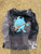 Appaman black tie-dye long sleeve top With snaps on shoulder 6-12 Months