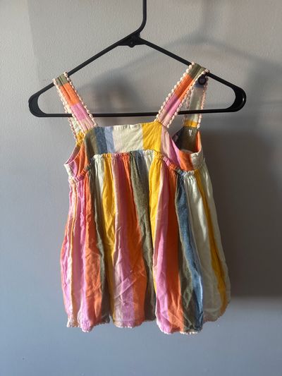 Striped summer dress  4T
