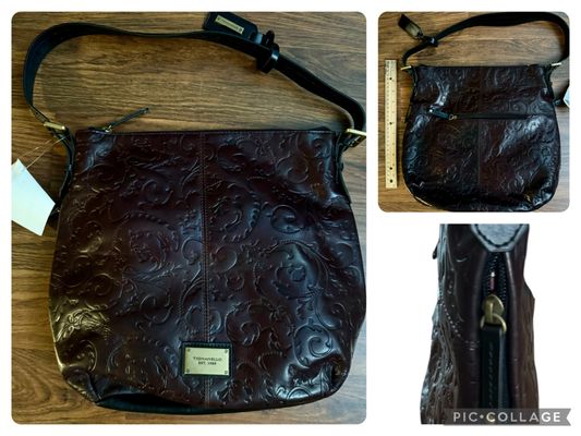 Tignanello NWOT brown leather handbag