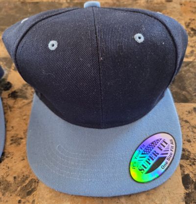 Brand New with Tag Blue baseball hat One size fit all Hat L 7-1/4 to 7-5/8in