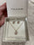 Tahari NEW Gold crystal ball necklace and earrings jewelry set